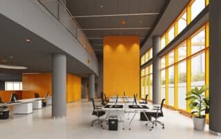 air quality risks from interior commercial painting